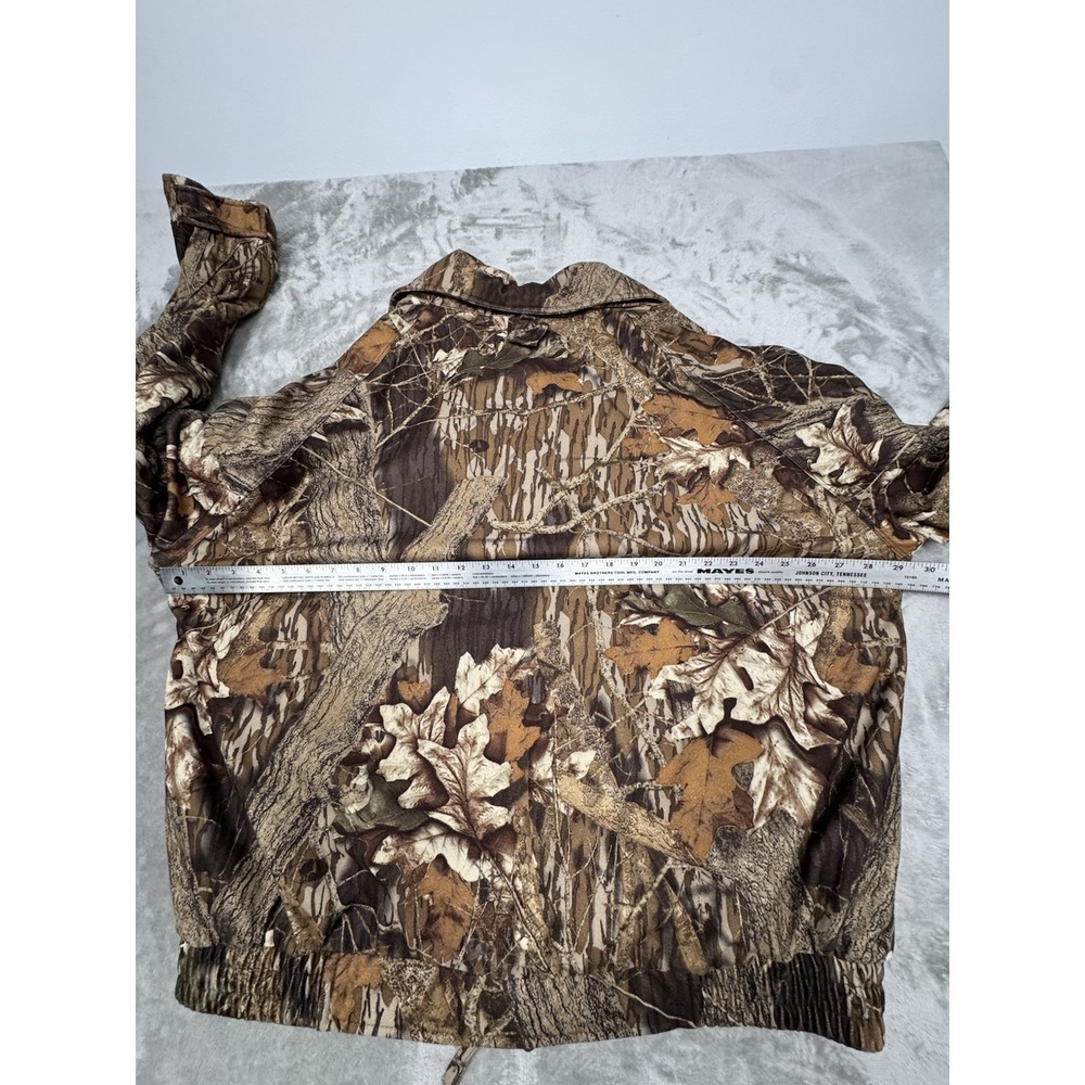 Gamehide Camo Hunting Jacket Mens XL Hush Hide Mossy Oak Break Up Coat Cargo - Picture 6 of 7